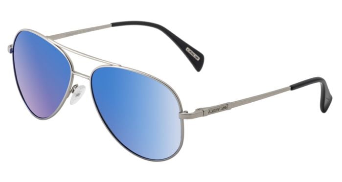 DIRTY DOG MAVERICK SILVER/BLUE MIRROR POLARISED SUNGLASSES