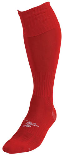 PRECISION PRO FOOTBALL SOCKS RED 7-12