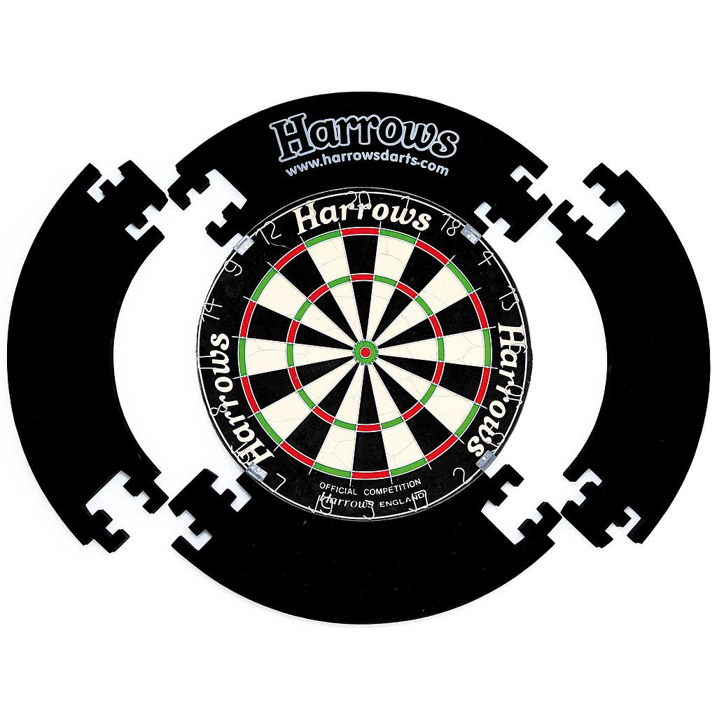 HARROWS 4 PIECE DART SURROUND BLACK