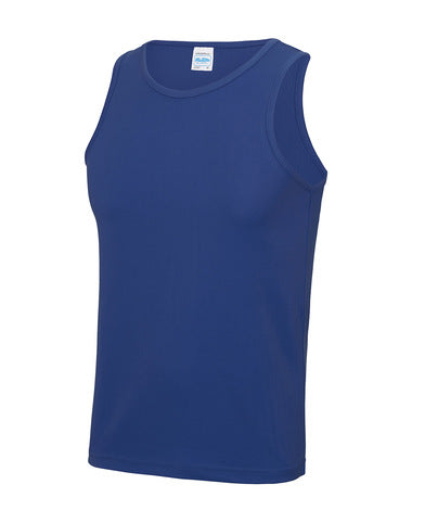 JUST COOL GYM VEST ROYAL BLUE JC007