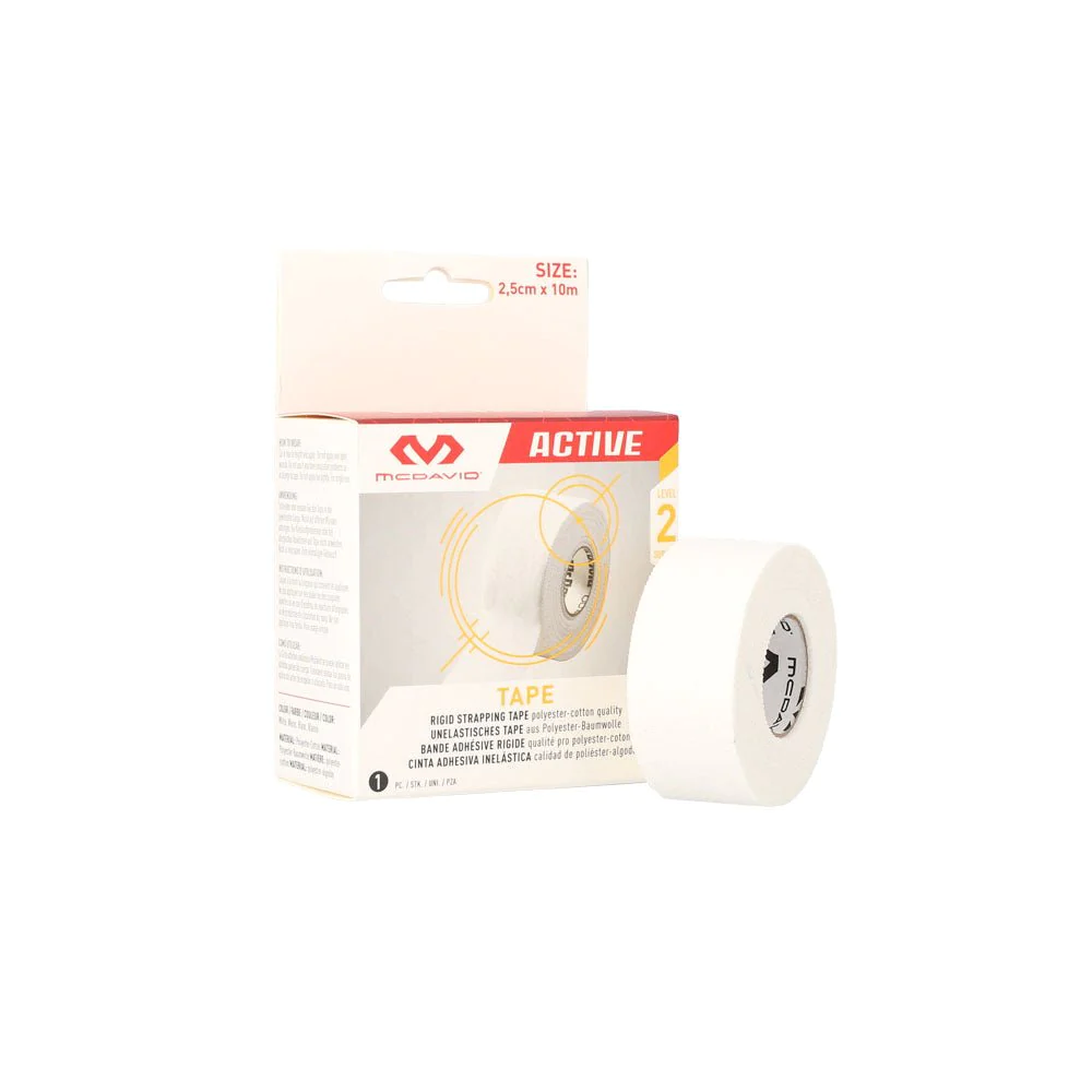 MCDAVID ZINC OXIDE EURO TAPE 2.5CM X10CM