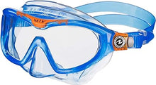 Load image into Gallery viewer, AQUALUNG JUNIOR  COMBO MIX MASK &amp;SNORKEL SET BLUE/ORANGE
