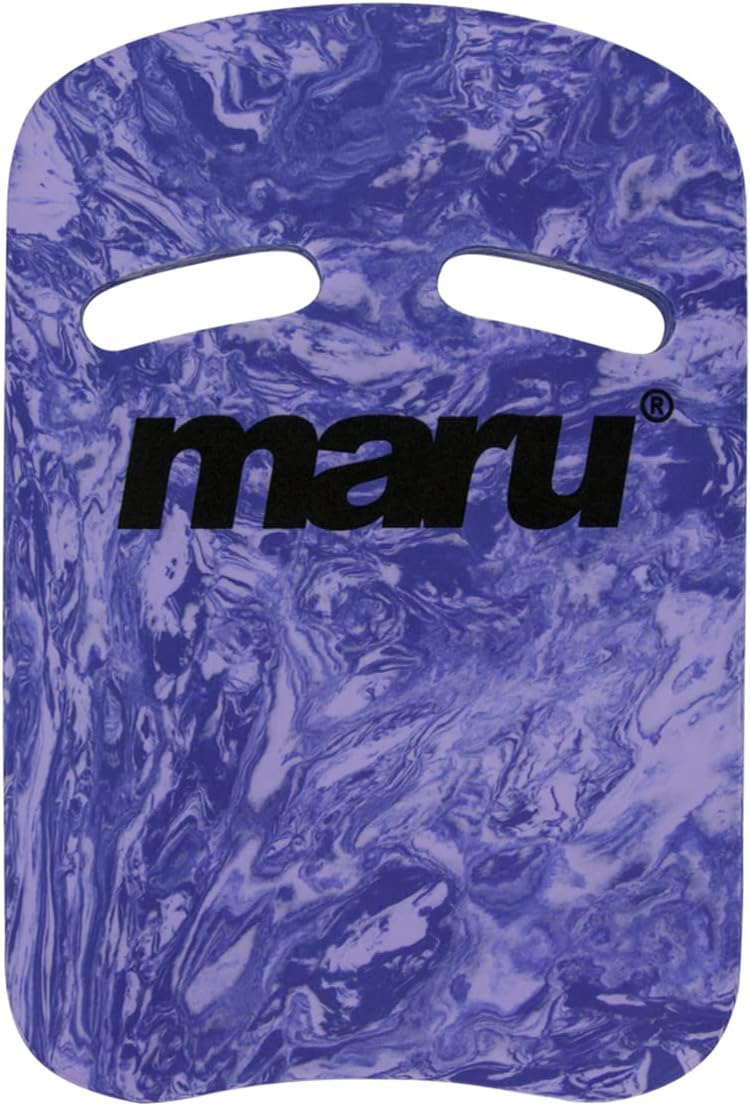MARU SWIRL TWO GRIP FITNESS KICKBOARD PURPLE