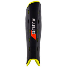 Load image into Gallery viewer, GRAYS HOCKEY SHINGUARDS G600 BLACK /YELLOW
