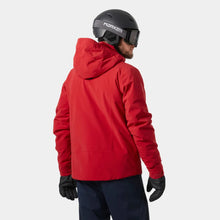 Load image into Gallery viewer, HELLY HANSEN MENS APLHA 4.0 SKI  JACKET RED
