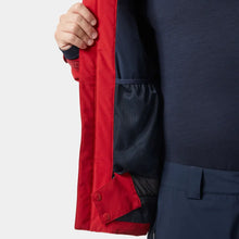 Load image into Gallery viewer, HELLY HANSEN MENS APLHA 4.0 SKI  JACKET RED

