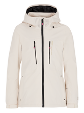 Load image into Gallery viewer, PROTEST WOMENS BEVERLY SNOWJACKET KIT OFF WHITE

