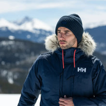 Load image into Gallery viewer, HELLY HANSEN SOFT RIB BEANIE NAVY
