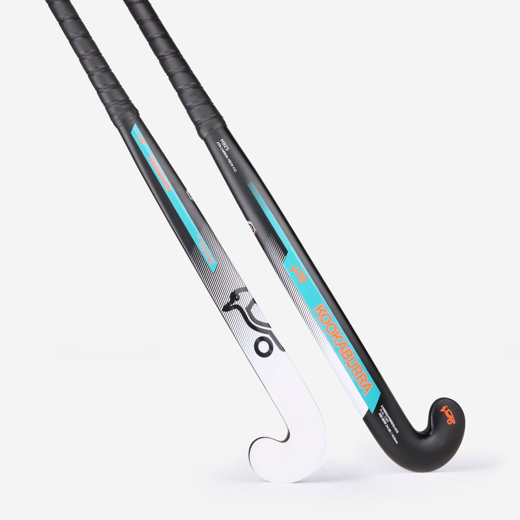 KOOKABURRA MB25 HOCKEY STICK WHITE/BLACK