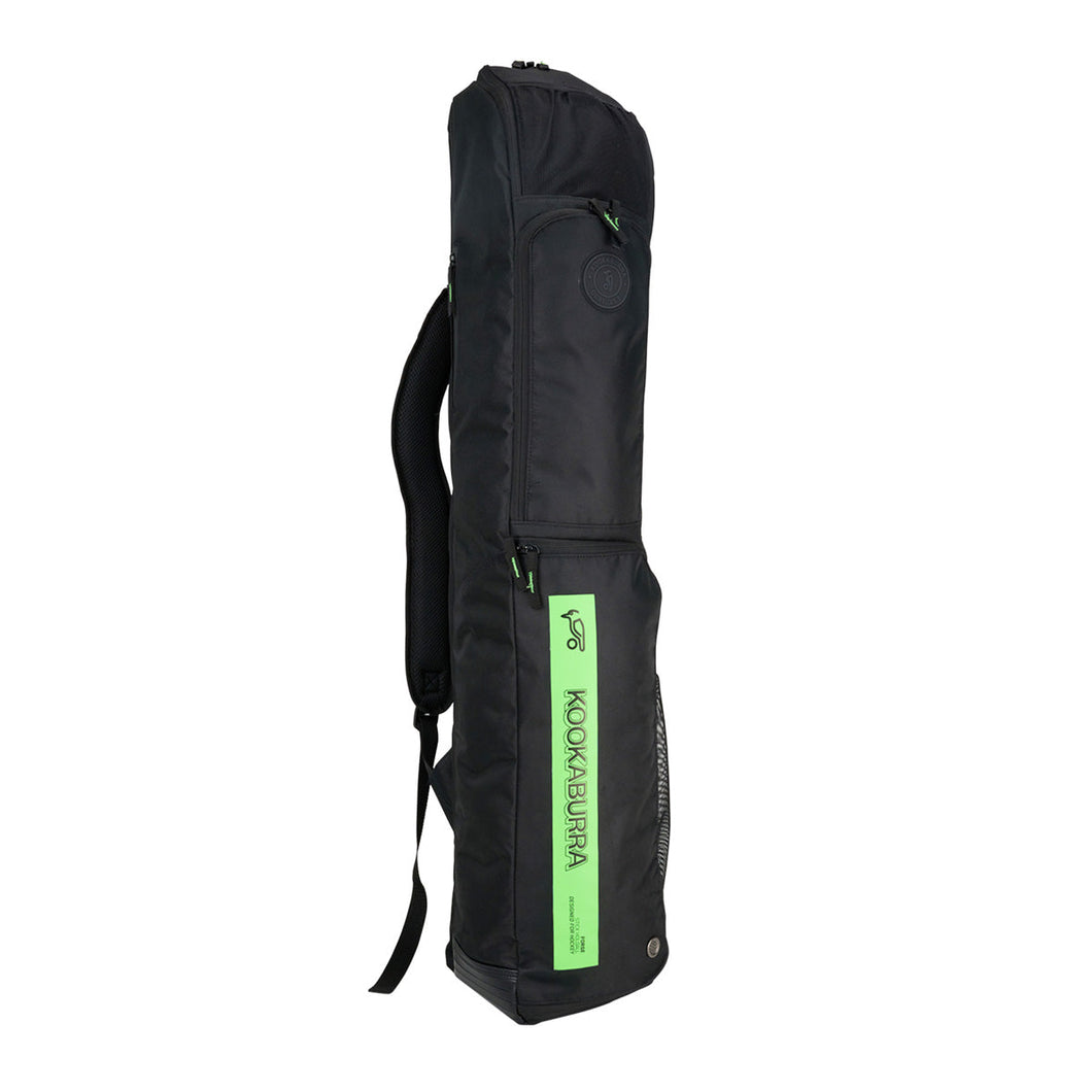 KOOKABURRA FORGE HOCKEY BAG BLACK/GREEN