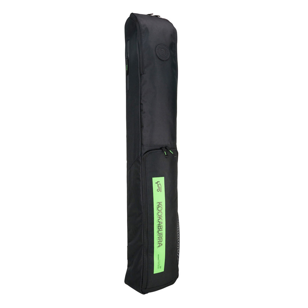KOOKABURRA VEX HOCKEY BAG BLACK GREEN