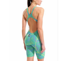 Load image into Gallery viewer, ARENA WOMENS POWERSKIN ST NEXT LIMITED EDITION FIREFLOW SEAGLASS OB
