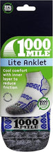 Load image into Gallery viewer, 1000MILE LITE ANKLET REPREVE SILVER/ROYAL
