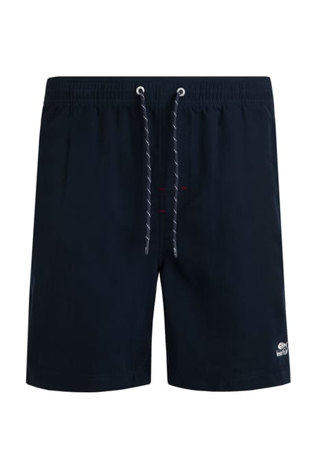 WEIRDFISH MENS BANNING ECO SWIM SHORT NAVY