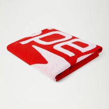 Load image into Gallery viewer, SPEEDO LOGO TOWEL RED/WHITE
