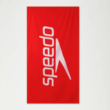 Load image into Gallery viewer, SPEEDO LOGO TOWEL RED/WHITE
