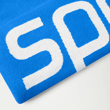 Load image into Gallery viewer, SPEEDO LOGO TOWEL BLUE/WHITE
