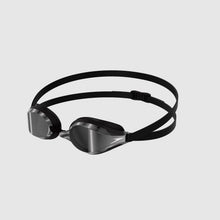 Load image into Gallery viewer, SPEEDO SENIOR  FASTSKIN SPEEDSOCKET 2 MIRROR GOGGLE BLACK/SILVER
