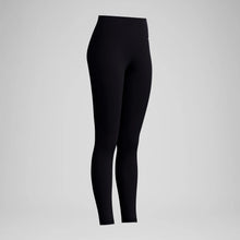 Load image into Gallery viewer, SPEEDO WOMENS ENDURANCE+ MODESTY SWIM LEGGINGS BLACK
