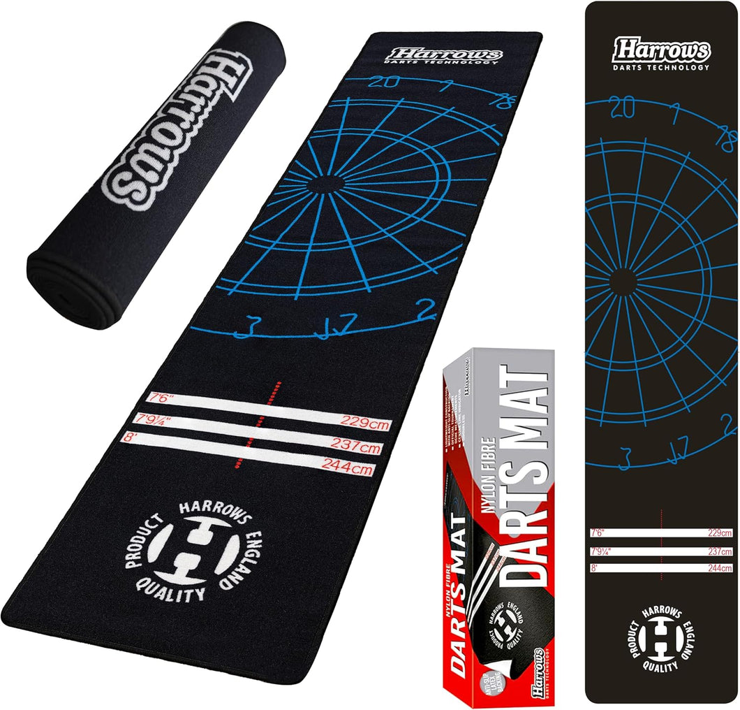 HARROWS NYLON FIBRE DARTS MAT 300X65CM