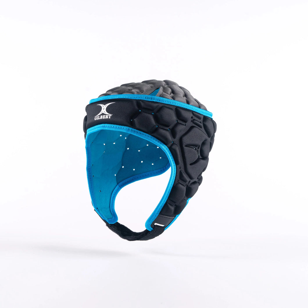 GILBERT XP 250 RUGBY HEAD GUARD  ELECTRIC BLUE