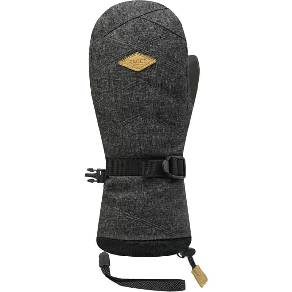 RACER BOREAL 10 JUNIOR SKI MITTS BLACK/GREY