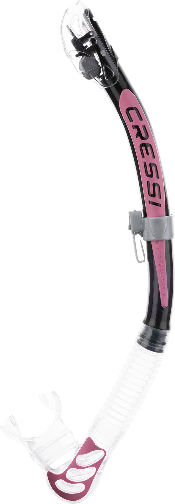CRESSI ALPHA ULTRA DRY SNORKEL BLACK/PINK