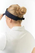 Load image into Gallery viewer, BECMOOR WOMENS VELCRO VISOR NAVY
