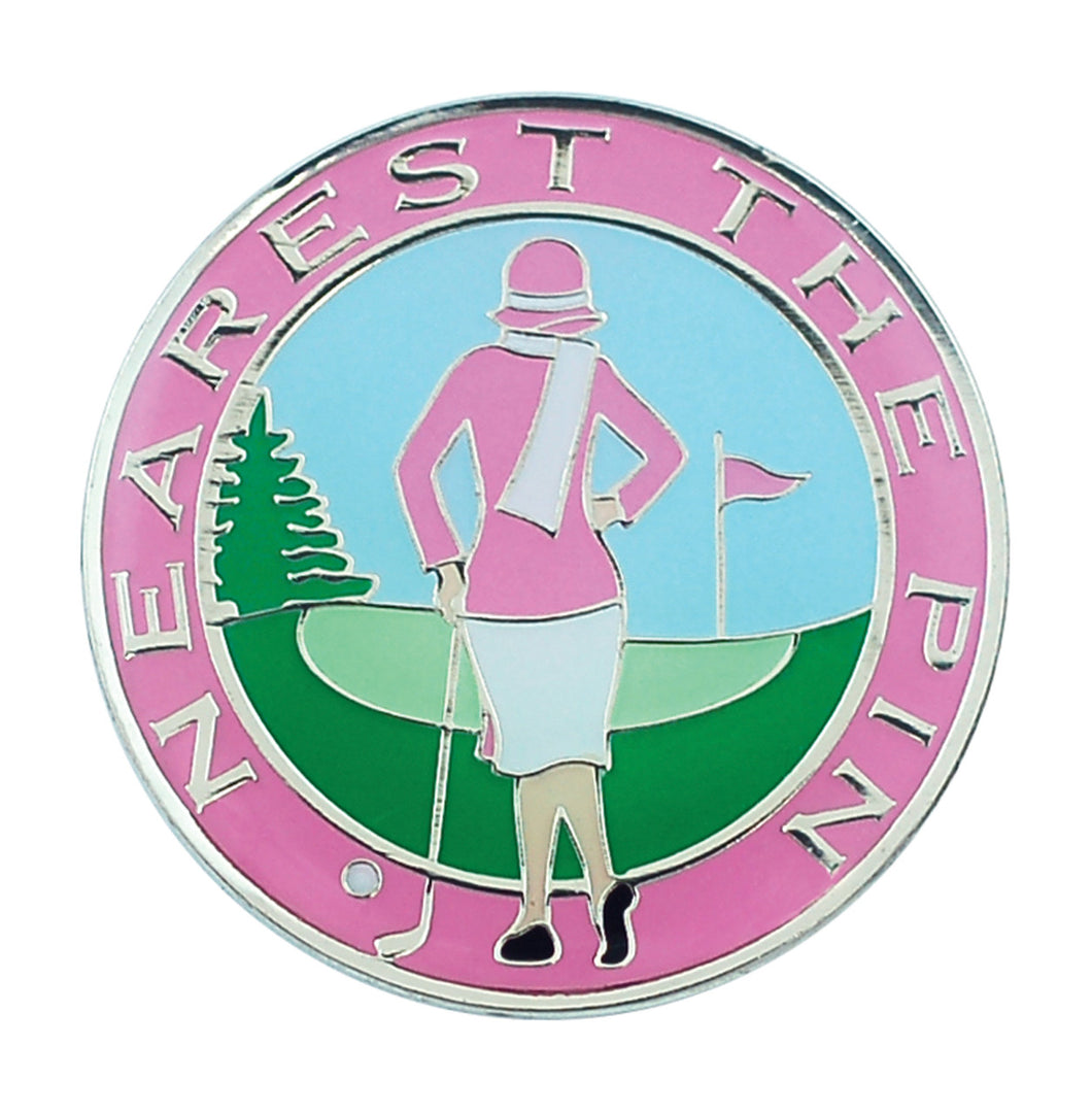 SURPRIZESHOP CLASSIC LADY NEAREST PIN BALL MARKER