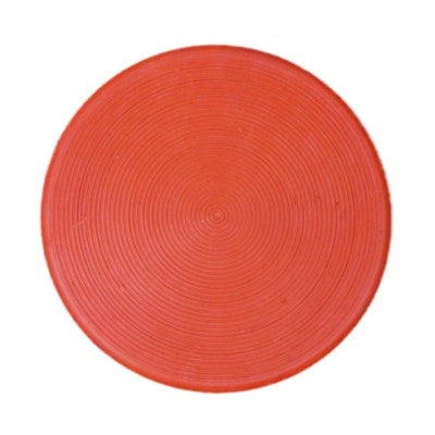 CARTA RUBBER CROWN GREEN BOWLS MAT - 5 1/2' RED