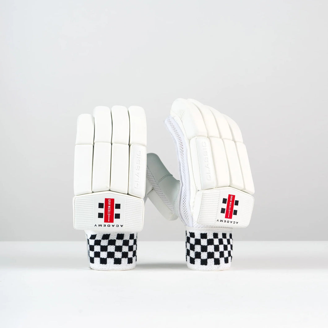 GRAY NICOLLS CLASSIC ACADEMY BATTING GLOVE WHITE