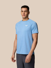 Load image into Gallery viewer, CATSORE MENS ADAPT T-SHIRT SKY BLUE/WHITE
