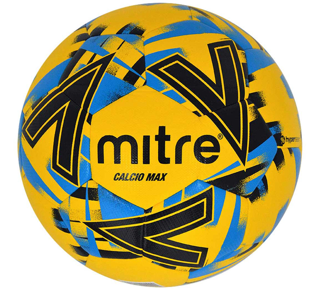 MITRE CALCIO MAX 2.0 FOOTBALL YELLOW/BLUE/BLACK