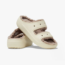 Load image into Gallery viewer, CROCS CLASSIC COZY SLIDER BONE
