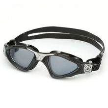 Load image into Gallery viewer, AQUASPHERE KAYENNE A1 BLACK SILVER SMOKE LENS
