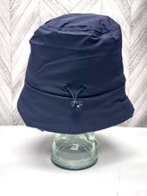 Load image into Gallery viewer, GREEN LAMB KRIZIA WATERPROOF BUCKET HAT NAVY - ONE SIZE
