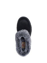 Load image into Gallery viewer, SKECHERS KEEPSAKE COSY LITE BLEND BLACK SLIPPERS
