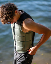 Load image into Gallery viewer, FOLLOW SECTION MENS IMPACT VEST GREEN/BLACK
