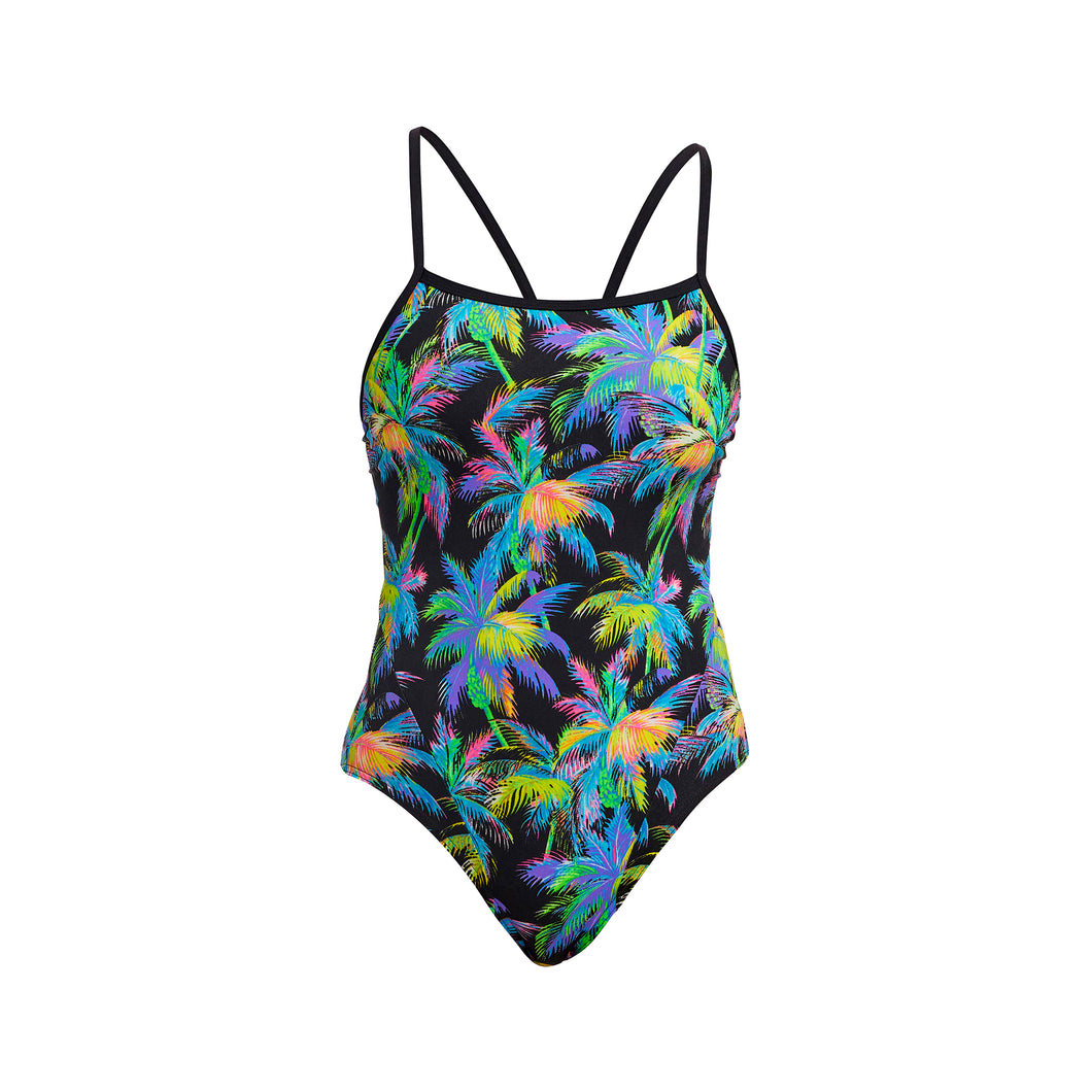 FUNKITA LADIES PARADISE PLEASE SINGLE STRAP ONE PIECE SWIMSUIT