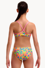 Load image into Gallery viewer, FUNKITA GIRLS HILLARY PUFF RACERBACK 2 PIECE SWIMSUIT

