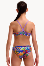 Load image into Gallery viewer, FUNKITA GIRLS AUSTIN FLOWERS RACERBACK 2 PIECE MULTI
