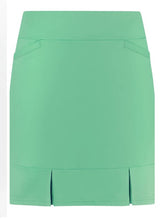 Load image into Gallery viewer, PURE GOLF WOMENS SUVI PULL ON SKORT - SAGE GREEN
