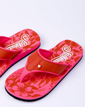 Load image into Gallery viewer, SALTROCK WOMENS HIBISCUS FLIPFLOPS PINK
