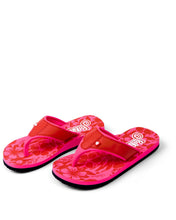 Load image into Gallery viewer, SALTROCK WOMENS HIBISCUS FLIPFLOPS PINK
