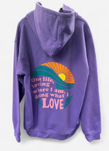 Load image into Gallery viewer, ADULTS ONE LIFE HOODIE LAVENDER
