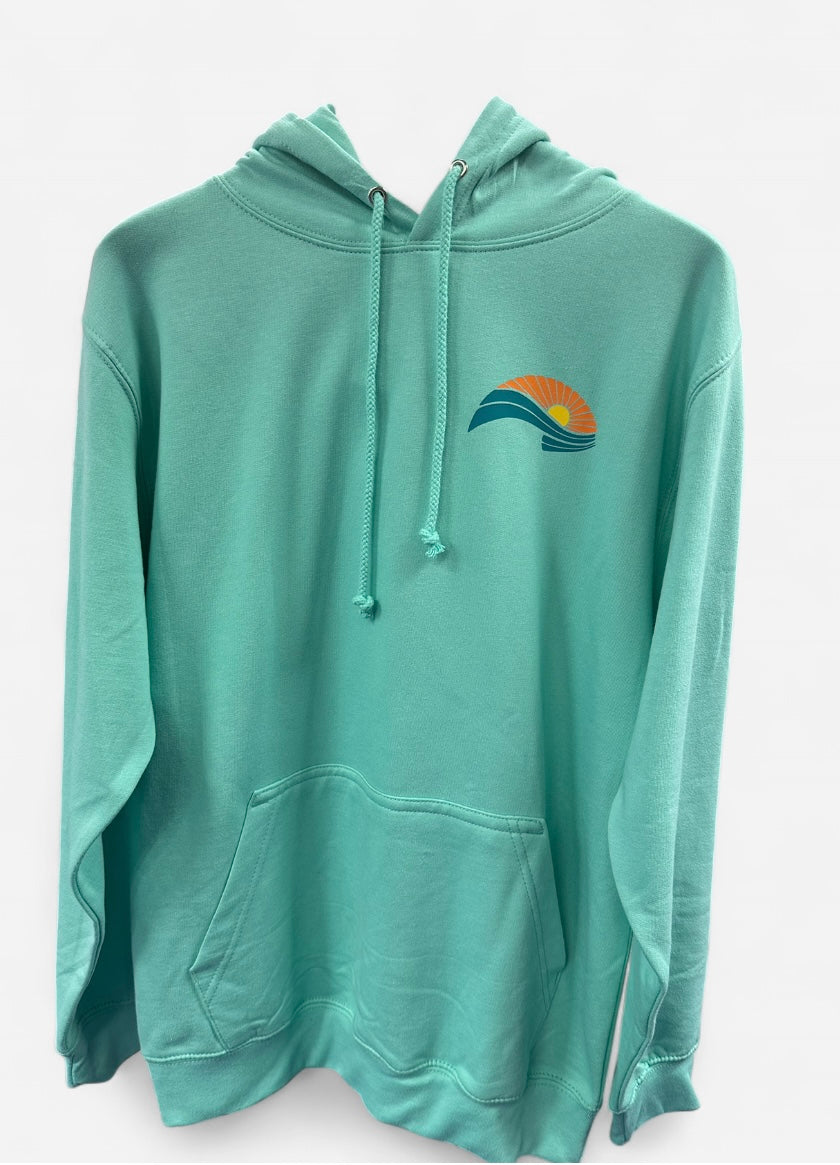 ADULTS ONE LIFE HOODIE PEPPERMINT