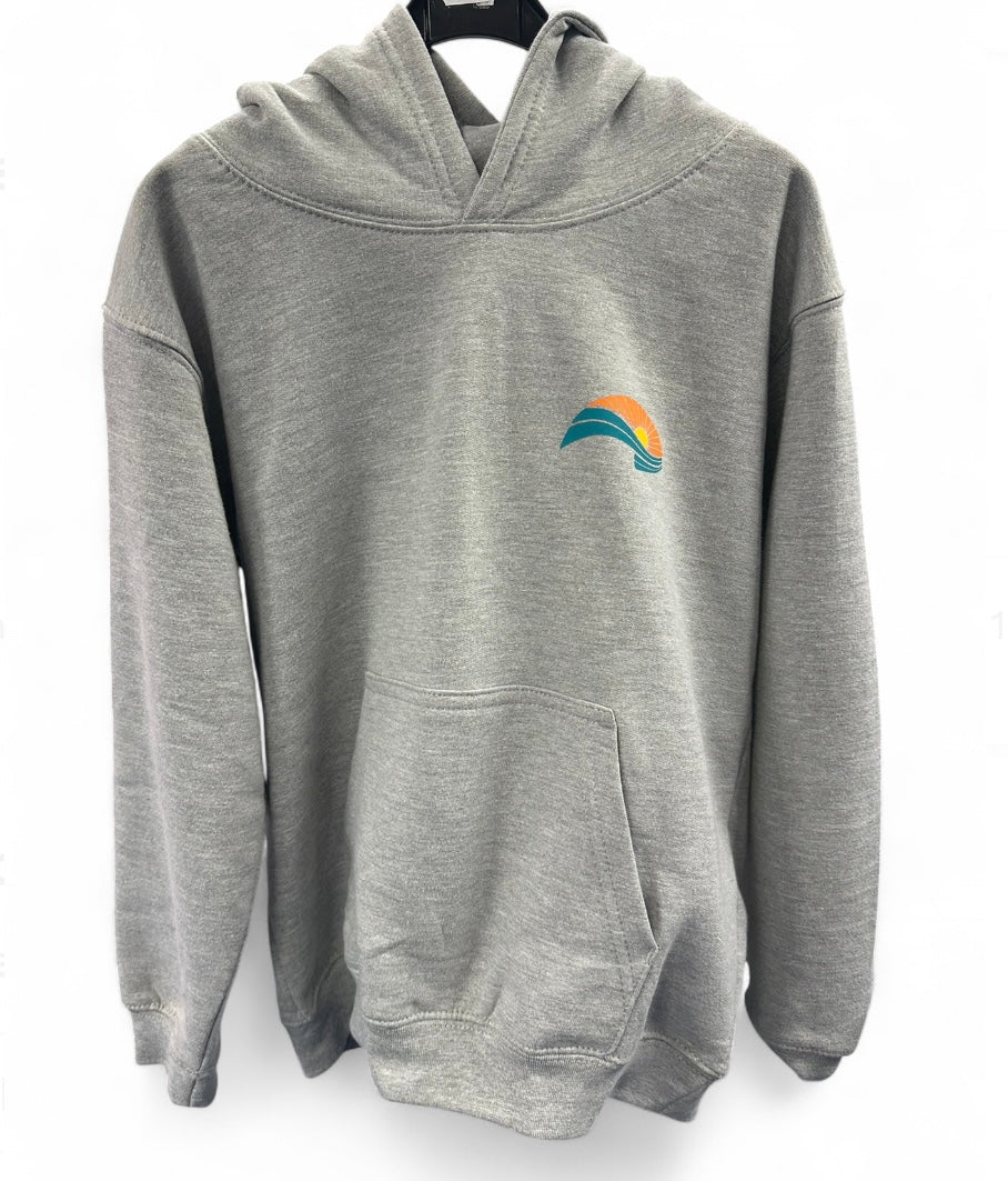 KIDS ONE LIFE HOODIE HEATHER GREY