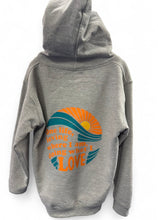 Load image into Gallery viewer, KIDS ONE LIFE HOODIE HEATHER GREY
