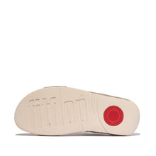 Load image into Gallery viewer, FITFLOP LULU MULTI-TONAL GLITTER SLIDES PLATINO/SILVER
