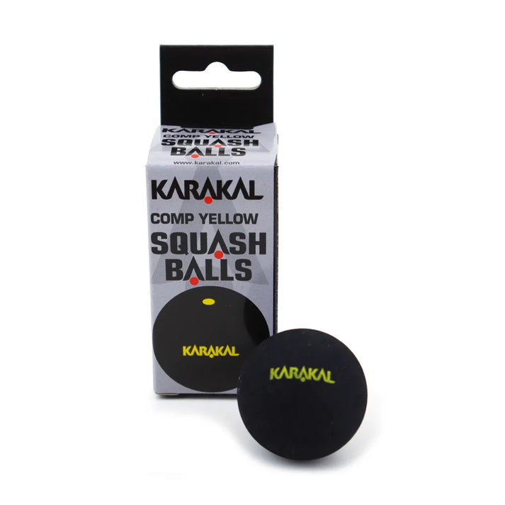 KARAKAL COMP YELLOW COMPETITION BALL 2 PACK